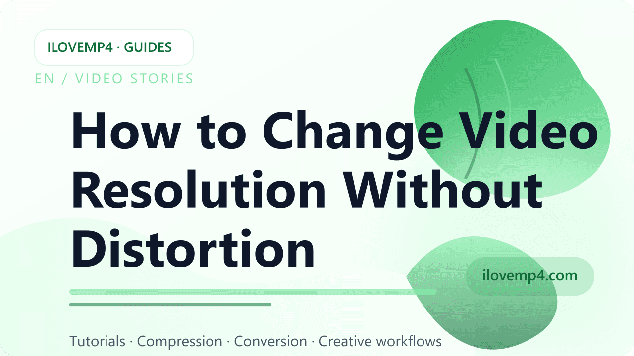 How to Change Video Resolution Without Distortion (2026)