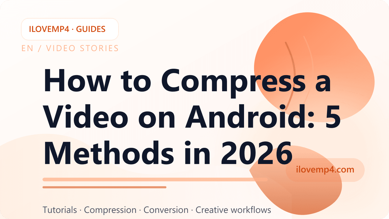 How to Compress a Video on Android: 5 Methods in 2026