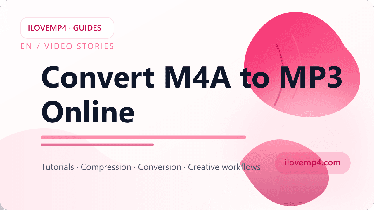 Convert M4A to MP3 Online (Fast Audio Conversion)
