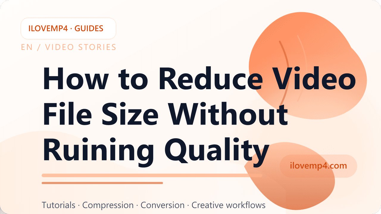 How to Reduce Video File Size Without Ruining Quality (2026)